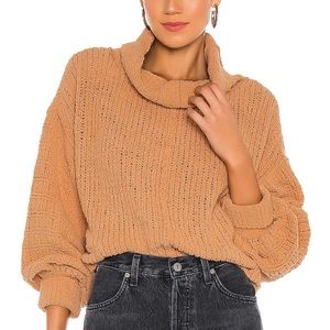 NEW Free People Be Yours Cowl Neck Sweater